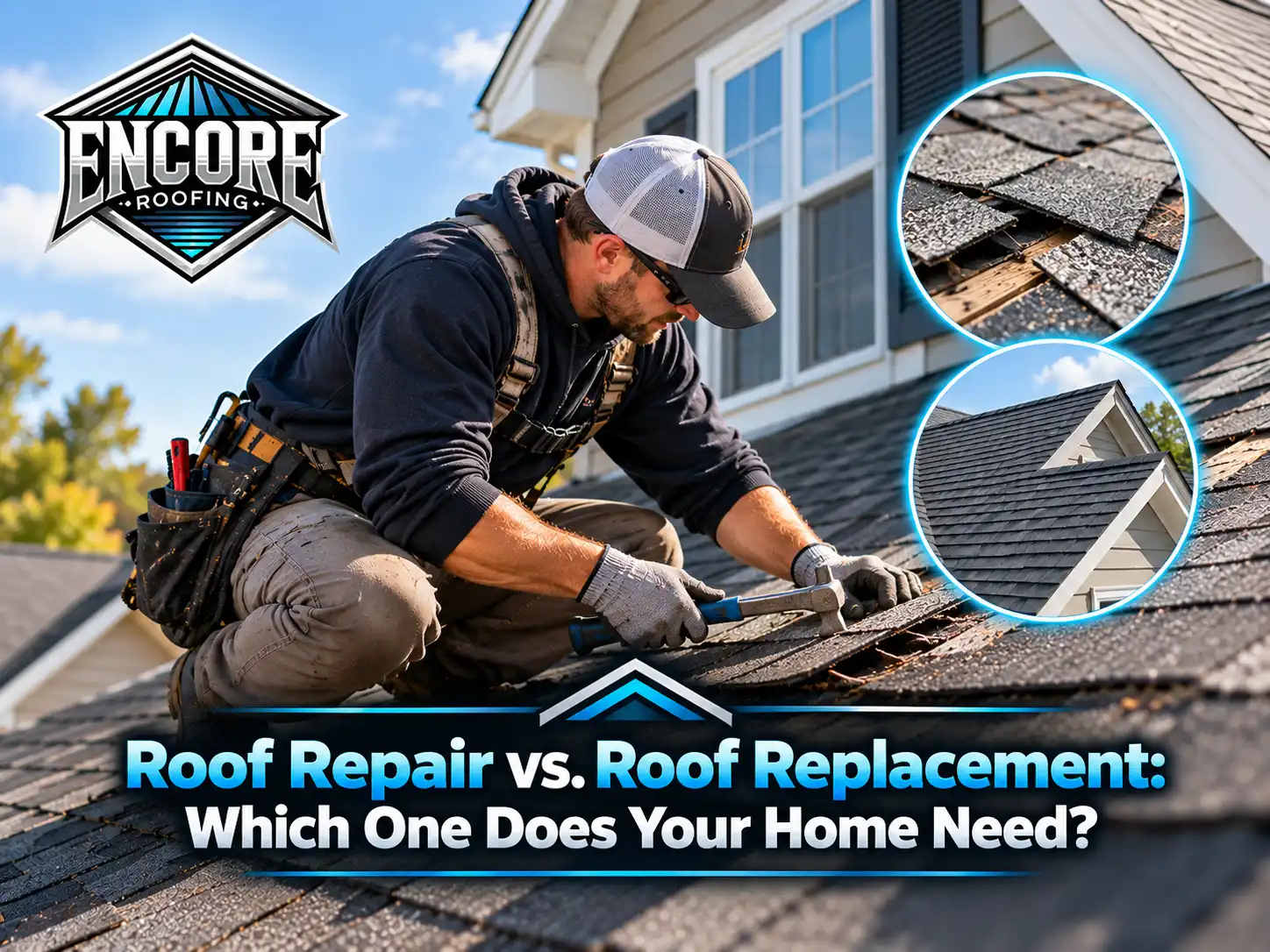 Roof Repair vs. Roof Replacement Guide